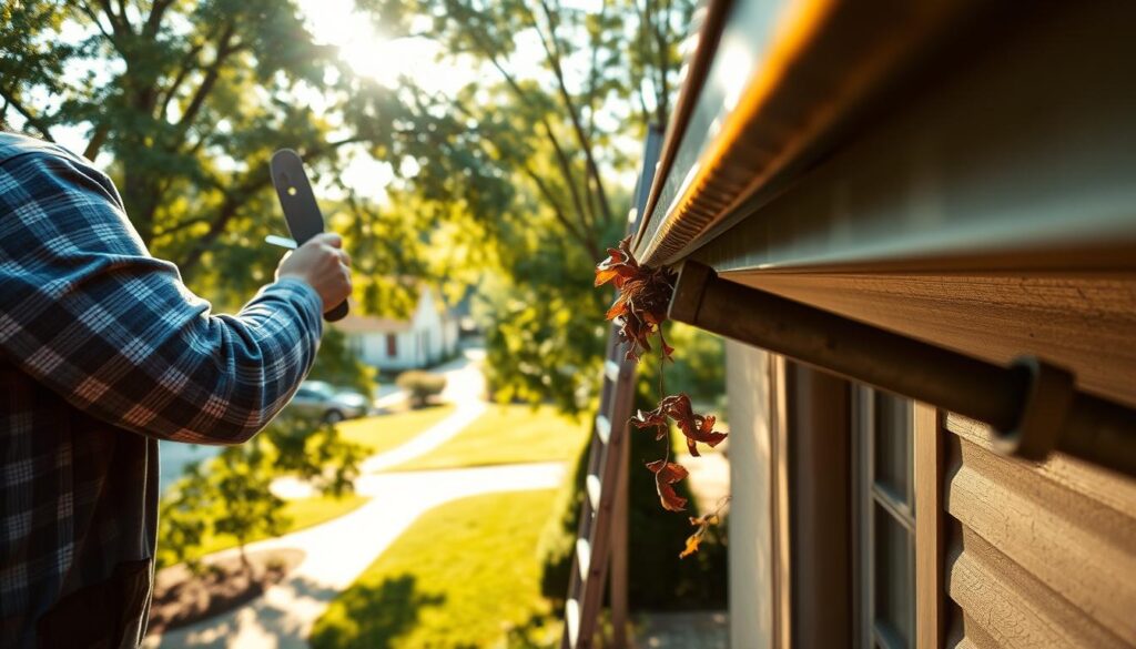 Maintenance-gutter