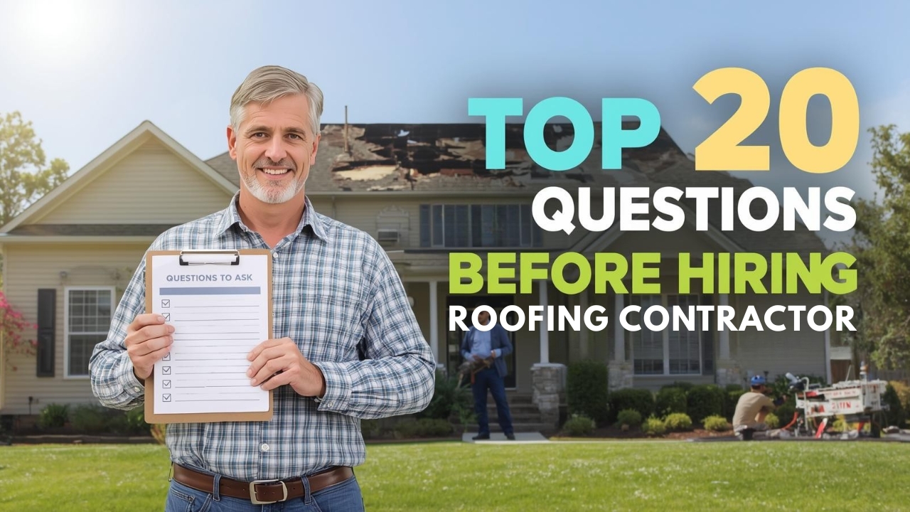 Top 20 Questions to Ask Before Hiring a Roofing Contractor - AKT ...